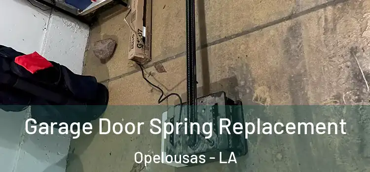  Garage Door Spring Replacement Opelousas - LA